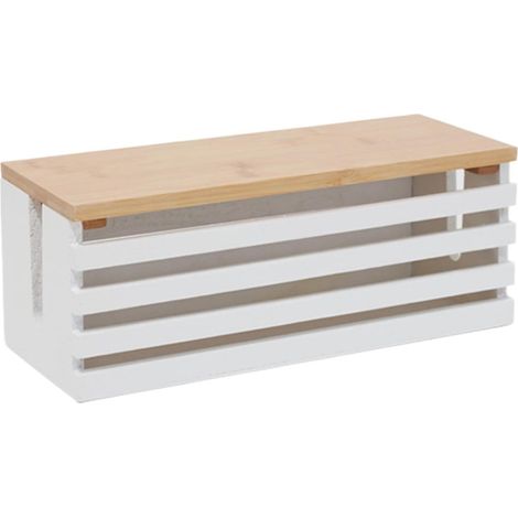Boîte de Gestion de câbles Range-Câbles Gain Place Ordonné Boîte Cache-Fils Et Organisateur De Fils Plateau Gestion Bureau, Accessoires Cordons Gain Place Ordonnés pour Cuisine, (1/5)