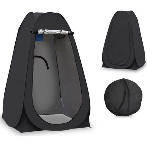 Pop-Up-Toilettenzelt, Umkleidekabinen-WC, UV-beständiges Duschzelt für Strand, Angeln, Baden, Outdoor-Aktivitäten, mit Tragetasche (1/5)