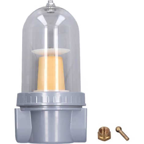 Filtre à air compresseur précision élevée séparateur eau-huile avec cuve transparente 0.63MPa QSL-30 G1-1/4 (1/5)