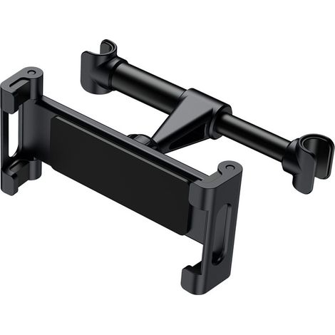 Support de tablette pour voiture, support universel pour appui-tête, rotation à 360°, taille réglable de 5,5 à 10,5 pouces, compatible iPad 2/3/4/Min (1/5)