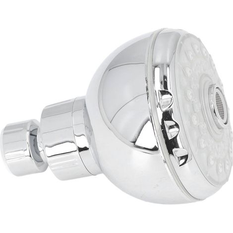 Pommeau de douche LED à 7 couleurs clignotantes avec changement automatique et filetage extérieur G1/2 pour salle de bain (1/5)