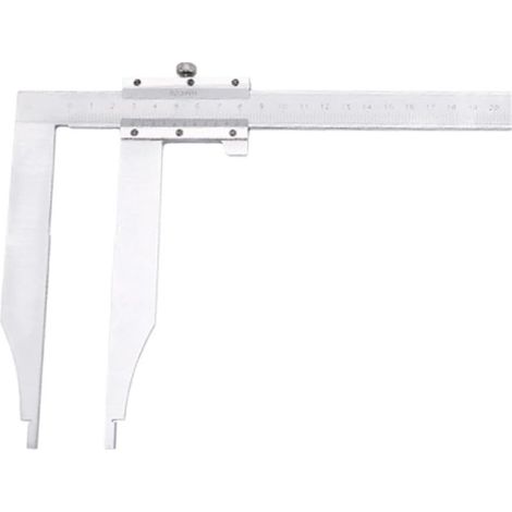 Pied à coulisse robuste 300x90 mm avec longue mâchoire – Pied à coulisse en acier 200x60 mm – Mesure précise pour atelier et bricolage