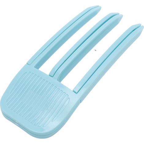 Pinces à cheveux à 3 dents pour coiffure effet crâne, sans traces, peigne de coiffage, pinces volumisantes pour frange bouclée pour femmes (1/5)