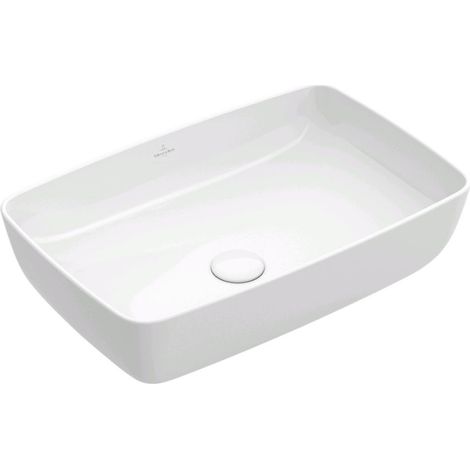 Villeroy & Boch Artis - Lavabo sobre encimera, 58x39 cm, blanco alpino 41725801 (1/2)