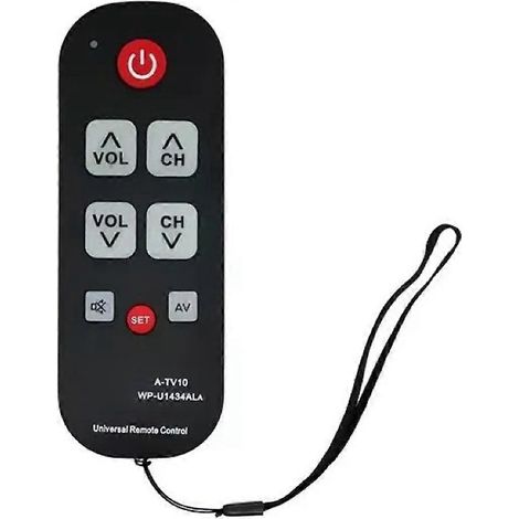 Télécommande pour téléviseur compatible avec A-TV10 (1/5)