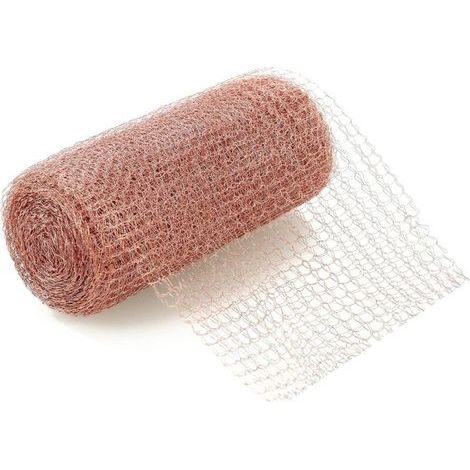 Filet cuivre Anti limace - 127mm x 6 m - 100% Fil de cuivre, Ruban de Cuivre Contre Les Escargots,empêchant Les Rats, Les escargots (1/5)
