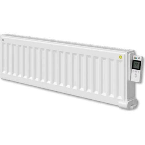 Finimetal – Radiateur à inertie fluide 1250W – Programmation journalière et hebdomadaire – Détection de présence – Montée rapide en température (1/2)