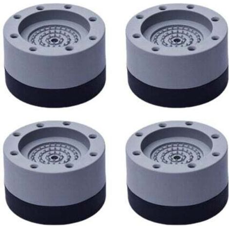 4 Pieces Anti-Vibration Pads, Rubber Feet for Washing Machine, Washing Machine Foot Pads, Anti-Vibration Pads, for washing machines and dryers (increased height)