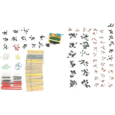 Super Elektronik-Komponenten-Kit, 6 Wertesätze für den grafischen Transistortester LCRT4 (DC9V)