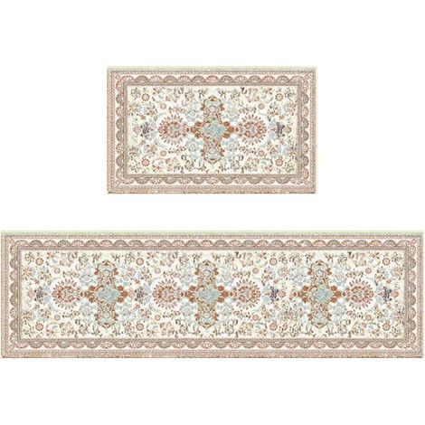 Küchenmatte Pigeon Velvet, dickes TPR, rutschfest, waschbar, großer Streifen, 45 x 150 cm, Amazon-Bestseller. (1/5)