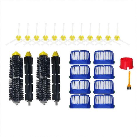 Filtre et brosse pour iRobot Roomba séries 600, 605 et 614 (1/5)