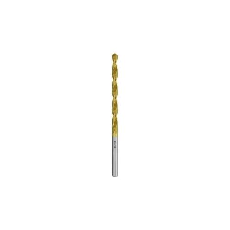 RUKO 10x Punta elicoidale DIN 340 Tipo N, HSS-G TiN Ø 3,8 mm - 203038T