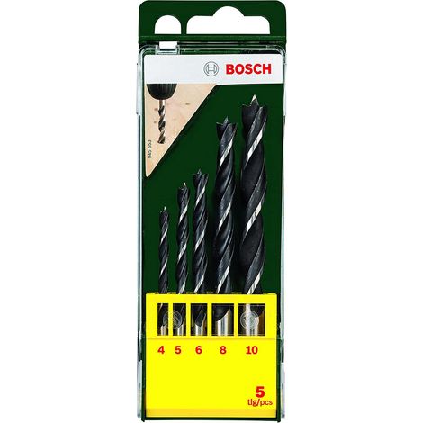 Bosch 5-teiliges Holzbohrer-Set