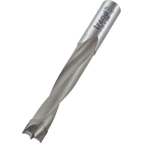 TREND Punta per tasselli 8 mm x 35 mm, punte per tasselli a labbro e sperone da utilizzare con la dima per tasselli a coda di rondine Craft, C176X8MMTC