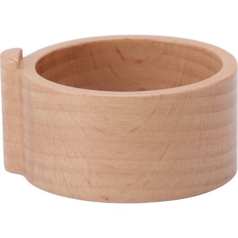Porte-capsules de café en bois de hêtre avec opercules en aluminium pour capsules de café Vertuoline (1/5)