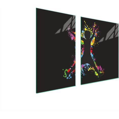 Glasplatte und Schneidebrett 100x52 FUN (1/5)