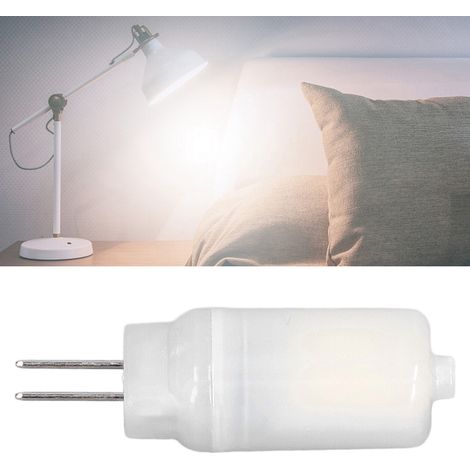 Ampoule LED G4 3W, petite lampe LED 12V pour suspension, plafonnier, applique murale, lampe de table, lot de 6 (blanc froid). (1/5)