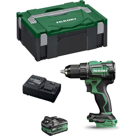 Schlagbohrschrauber HIKOKI DV18DEA1X (1 x 2,5Ah/5,0 Ah + UC18YSL3 + Koffer HSC II)