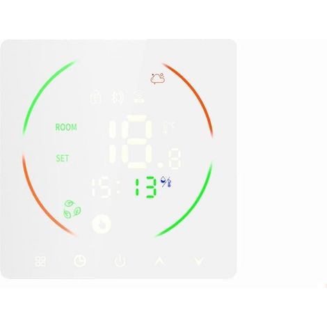 Thermostat WiFi convivial conçu pour le chauffage au sol à eau et la gestion complète de la chaudière (16 A) (1/5)