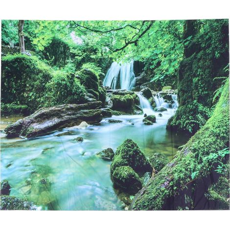 Tenture Murale Décorative Paysage Rivière Forêt - Couverture 200x150 cm pour Décoration Intérieure