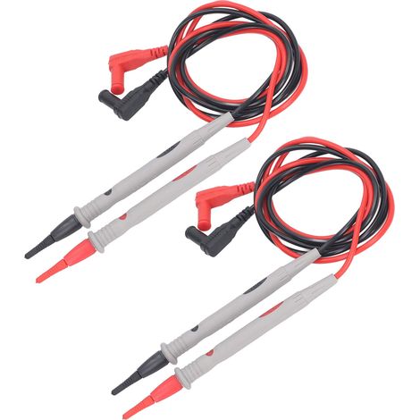 jeux de cordons de test pour multimètre, pointes de test en silicone, kit de câbles de test électriques universel 1000 V 10 A (1/5)