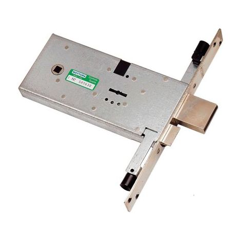 SERRATURA METALLO INFILARE 41823 MOTTURA  B.Q ZIN F.MM 25 DM M4 TRIPL+SCR H.MM 82 E.MM 70