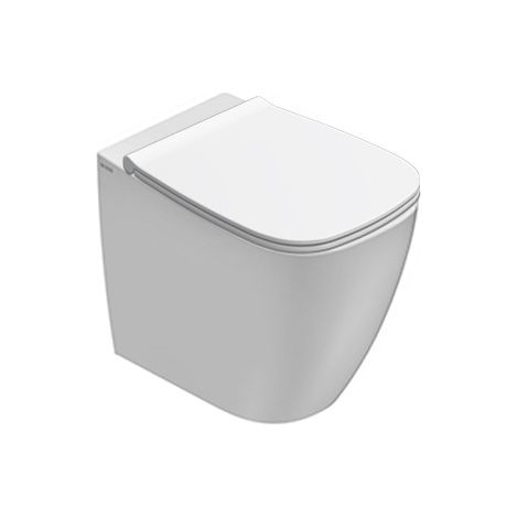 CERAMICA GLOBO Genesis vaso filoparete 55x36 senza brida codice prod: GN001BI (1/6)