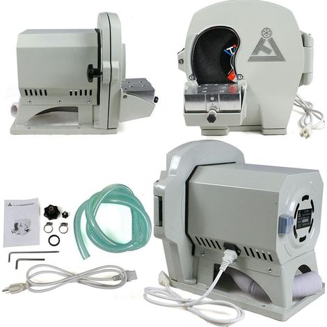 Dentaire Plâtre Humide Modèle, Dental Lab Wet Model Shaping Trimmer Abrasive Disc, JT19 Plaster Abrasif Roue Disque, 2800R/M 500W