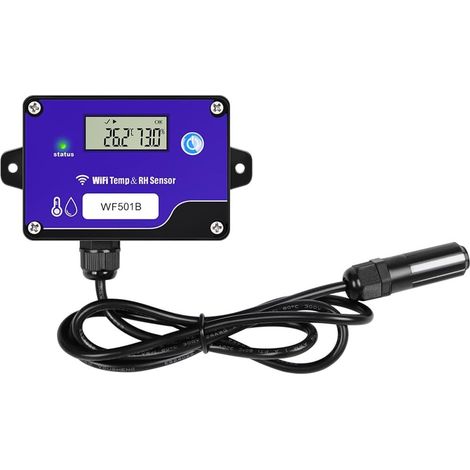 WF501B Capteur de Température et D'Humidité WiFi Transmetteur de Température Numérique pour Moniteur de Température de Stockage Enregistreur de Données (1/5)