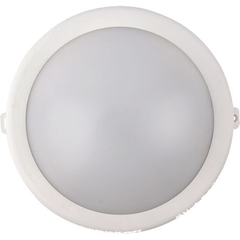 Applique ronde blanche 8W 600lm LUXFORM