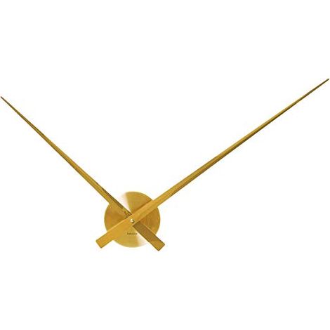 Karlsson Little Big Time Orologio da Muro, Metallo, Oro (1/3)