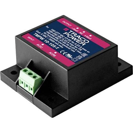 TracoPower TMPW 10-112-T Alimentation CA/CC pour circuits imprimés 12 V/DC 0.8 A 10 W