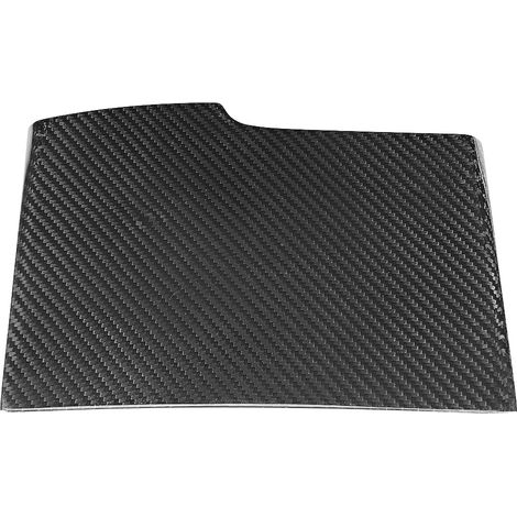 Panneau en fibre de carbone pour porte-gobelet, adaptable BMW Série 5 G30 2017-2018, couvercle de protection intérieur. (1/5)