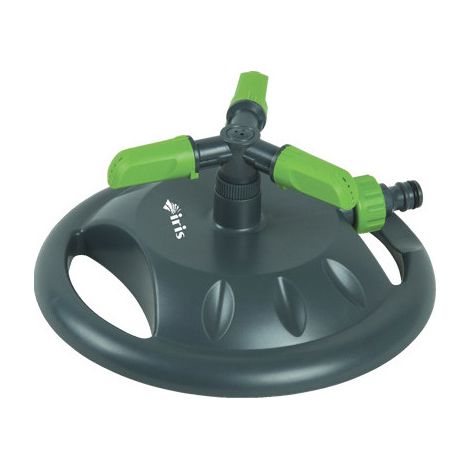 Aspersor de base IRIS TRIS con 3 brazos giratorios