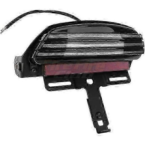 Feu arrière à trois barres pour moto, feu stop LED rouge, support de fixation pour Harley Dyna Fat Bob Softail 2006-2015 SZTCLV Style 1 (1/5)