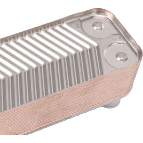 Refroidisseur de moût pour brassage amateur, 20 plaques, échangeur de chaleur en acier inoxydable NPT1/2 à contre-courant, facile à utiliser, pour la bière. (1/5)