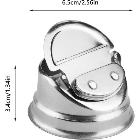 Grille de Sol Pluviale pour Salle de Bain/Cuisine/Balcon - Stainless Steel - Silver - Drainer avec Anti-Odeur & Anti-Retro (1/5)