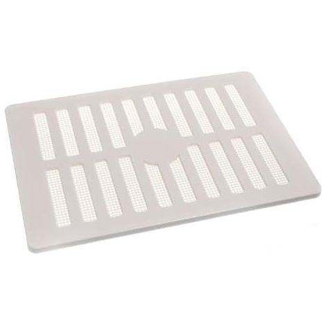 Lot de 20 grilles d'aération réglables Hit & Miss + moustiquaire 23 x 15 cm (1/2)