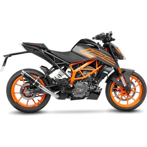 Ligne Complète LV ONE EVO BLACK EDITION MT-07/FZ-07 - Homologué
