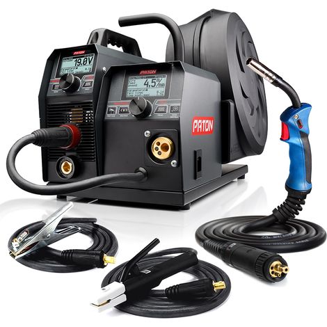 PATON ProMIG-200-15-2 TIG/MIG/MAG – Poste 230V, 15-2 – Kit complet avec dévidoir, fonction pulsée et soudage sans gaz (1/5)