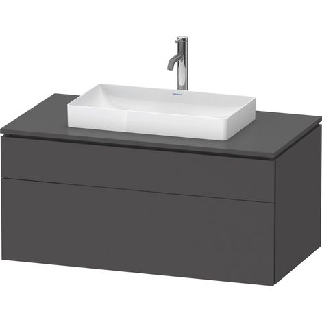 Duravit L-Cube Konsolenwaschtischunterbau wandhängend, inklusive