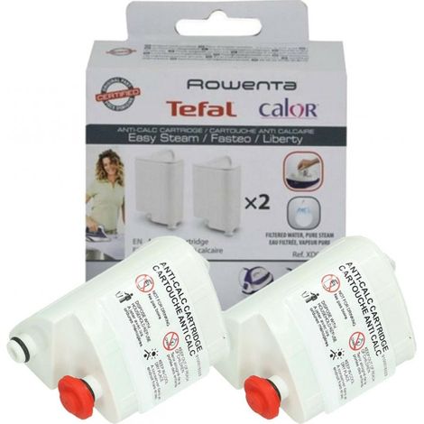 Tefal Rowenta 2pz FILTRI CARTUCCIA FERRO STIRO STIRELLA Fasteo Liberty Easy Stea