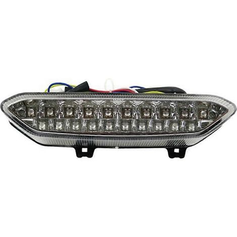 Feu arrière de moto avec clignotant dynamique, indicateur de freinage et feu stop pour Yamaha YZF R1 2002-2003JXLGV (1/5)