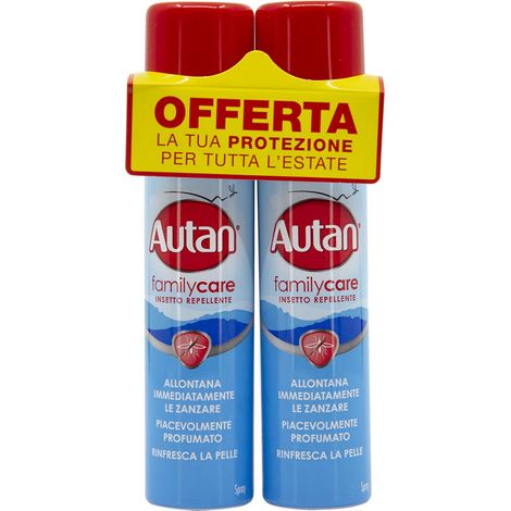 Autan FAMILY CARE SPRAY 2 pz. ml. 100 12.00 confezioni