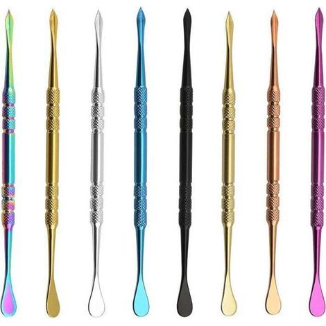 Lot de 6 cuillères à sculpter en acier inoxydable pour sculpture sur cire 11,9 cm (1/5)