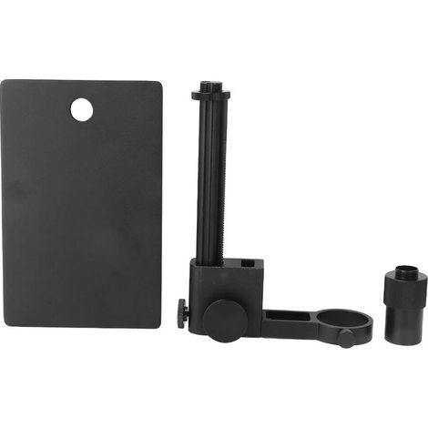 Support de bras pour microscope industriel portable en alliage d'aluminium, cadre de table mini. (1/5)