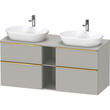 Lavabo consola Duravit D-Neo, suspendido (recortable en ambos