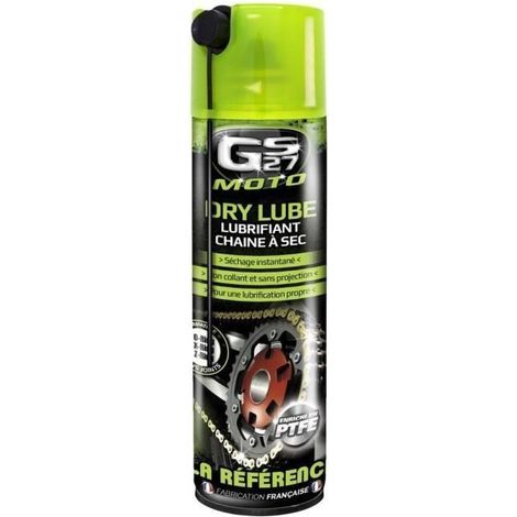 Dry lube Lubrifiant chaine à sec GS27 MOTO