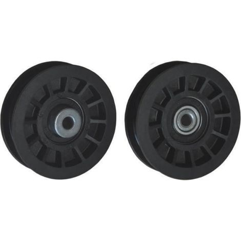 Poulie - 89 mm - Alésage 9,5 mm - Hauteur 28 mm - Pour Tondeuses et Tracteurs - 1 Pièce (1/2)