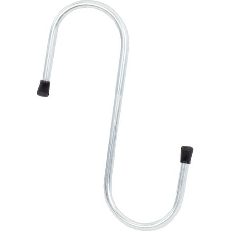 Gancio a "S" piccolo zincato 165 x 63 x 65 mm.